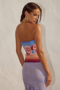 MAHINA BUSTIER - NADIA PINK OMBRE