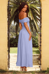 MANALLA MAXI DRESS - PERIWINKLE