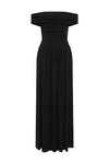 MANALLA MAXI DRESS - BLACK