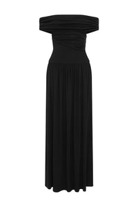 MANALLA MAXI DRESS - BLACK