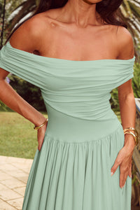 MANALLA MAXI DRESS - SAGE