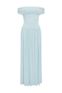 MANALLA MAXI DRESS - SKY BLUE