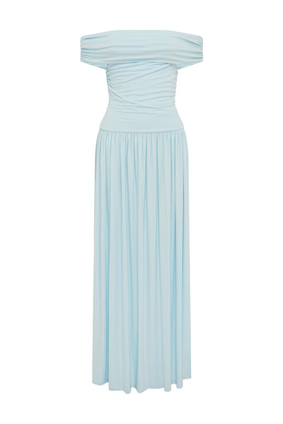 MANALLA MAXI DRESS - SKY BLUE