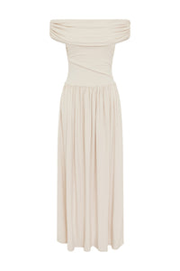 MANALLA MAXI DRESS - STONE