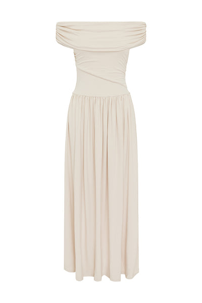 MANALLA MAXI DRESS - STONE