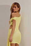 MARA MINI DRESS - LEMON