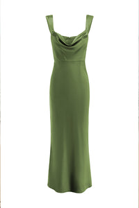 MARGOT MAXI DRESS - OLIVE