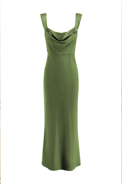 MARGOT MAXI DRESS - OLIVE