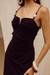 MARIANNA MIDI DRESS - BLACK