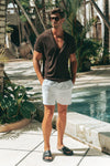 MAVERICK KNIT TOP - CHOCOLATE