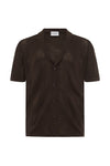 MAVERICK KNIT TOP - CHOCOLATE