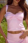 MEDINA RUCHED TOP - MUSK