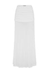 MEILA MAXI SKIRT - WHITE