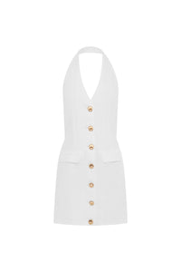 MILLY MINI DRESS - WHITE