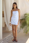 MILLY MINI SKIRT - WHITE