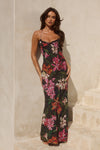 MONET MAXI DRESS - CATARINA BLACK