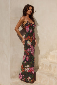 MONET MAXI DRESS - CATARINA BLACK