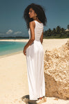 NALLA MAXI DRESS - WHITE