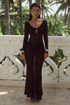 NEISHA MAXI DRESS - BLACK