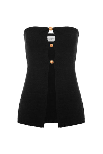 NELLIE TOP - BLACK