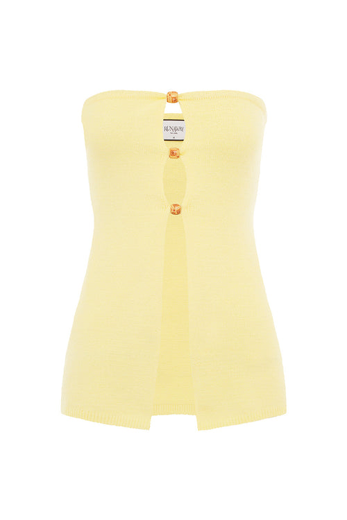 NELLIE TOP - LEMON