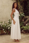 NEVAH MAXI DRESS - WHITE