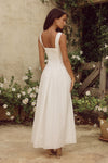 NEVAH MAXI DRESS - WHITE