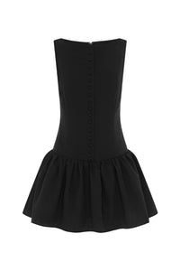 NEVAH MINI DRESS - BLACK