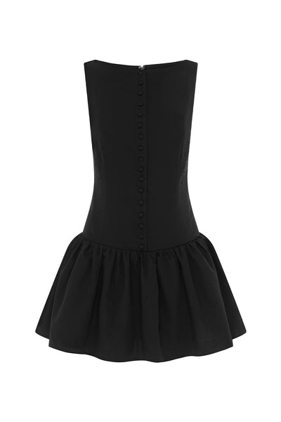 NEVAH MINI DRESS - BLACK