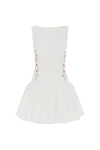 NEVAH MINI DRESS - WHITE