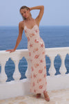 NIYAH MAXI DRESS - SAND SEASHELL