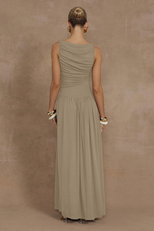 NALLA MAXI DRESS - SAND