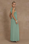 NALLA MAXI DRESS - SAGE