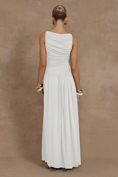 NALLA MAXI DRESS - WHITE