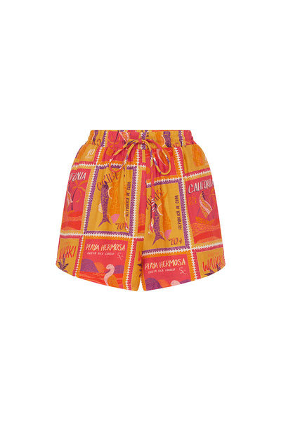 OCTAVIA SHORT - ALOHA ORANGE