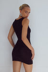 ODESSA MINI DRESS - BLACK