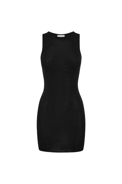 ODESSA MINI DRESS - BLACK