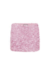 ORION SEQUIN MINI SKIRT - MUSK