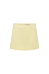 ORLA TAILORED MINI SKIRT - BUTTER