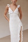 ORLEAN MAXI DRESS - WHITE