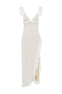 ORLEAN MAXI DRESS - WHITE