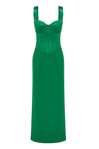 OURA MAXI DRESS - EMERALD