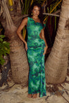 PALEN MAXI DRESS - CALISTA GREEN