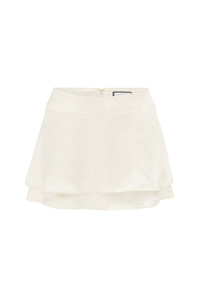 PAMMI MINI SKORT - IVORY