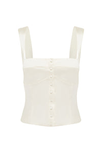 PAMMI TOP - IVORY