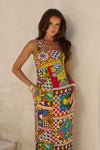 PHARA MIDI DRESS - PHAEDRA PRINT