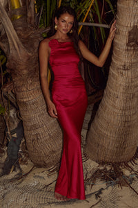 PIANNI MAXI DRESS - RED