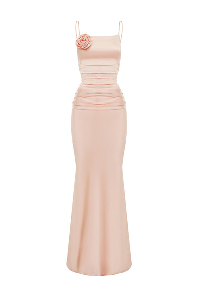 PIANNI MAXI DRESS - MUSK