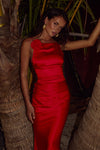 PIANNI MAXI DRESS - RED