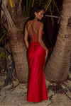 PIANNI MAXI DRESS - RED